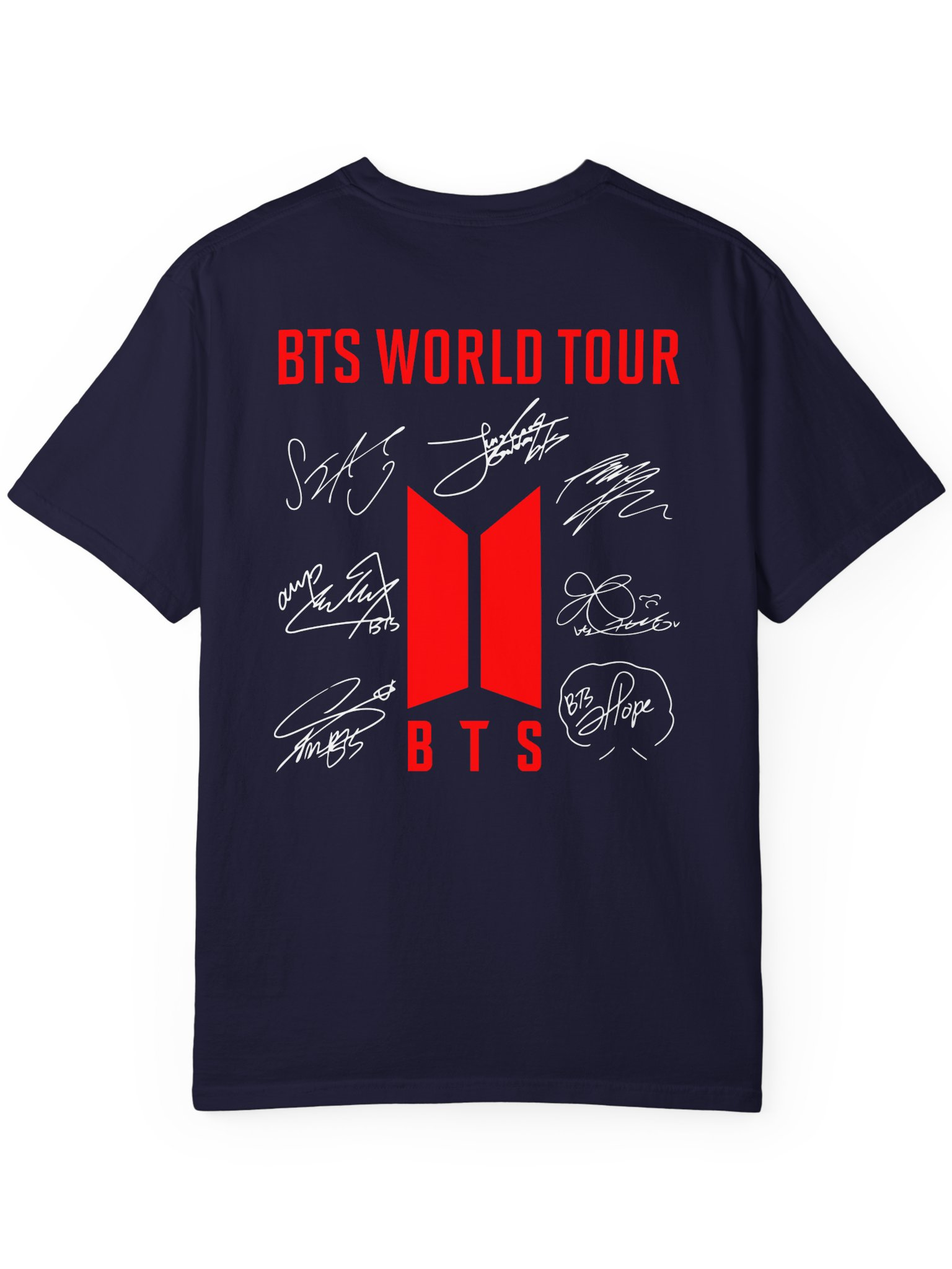 BTS World Tour futbolkasi | Unisex, Футболка BTS World Tour | Унисекс, оверсайз rasm 4