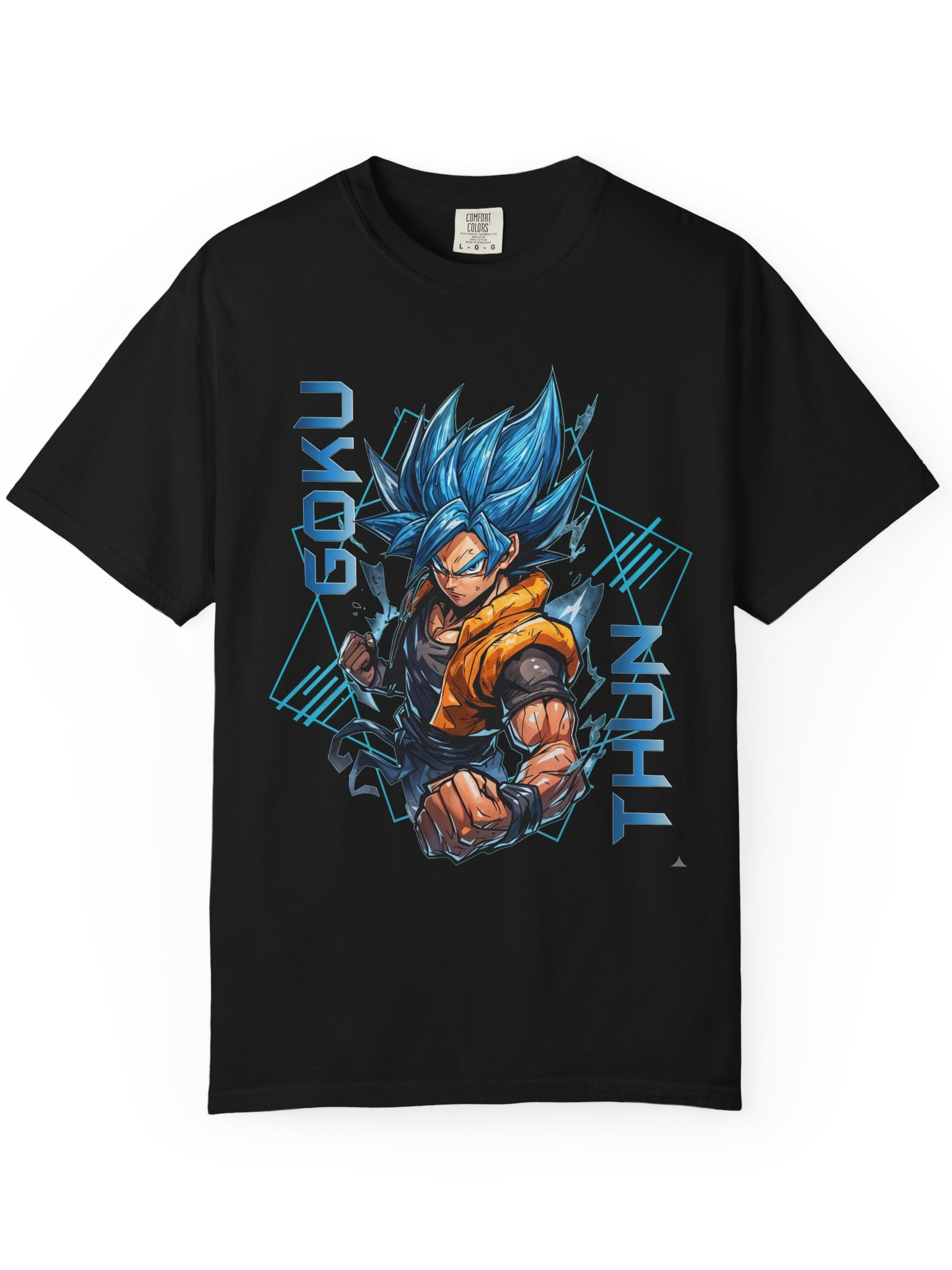 Anime muxlislari uchun "Goku Super Saiyan" premium futbolkasi