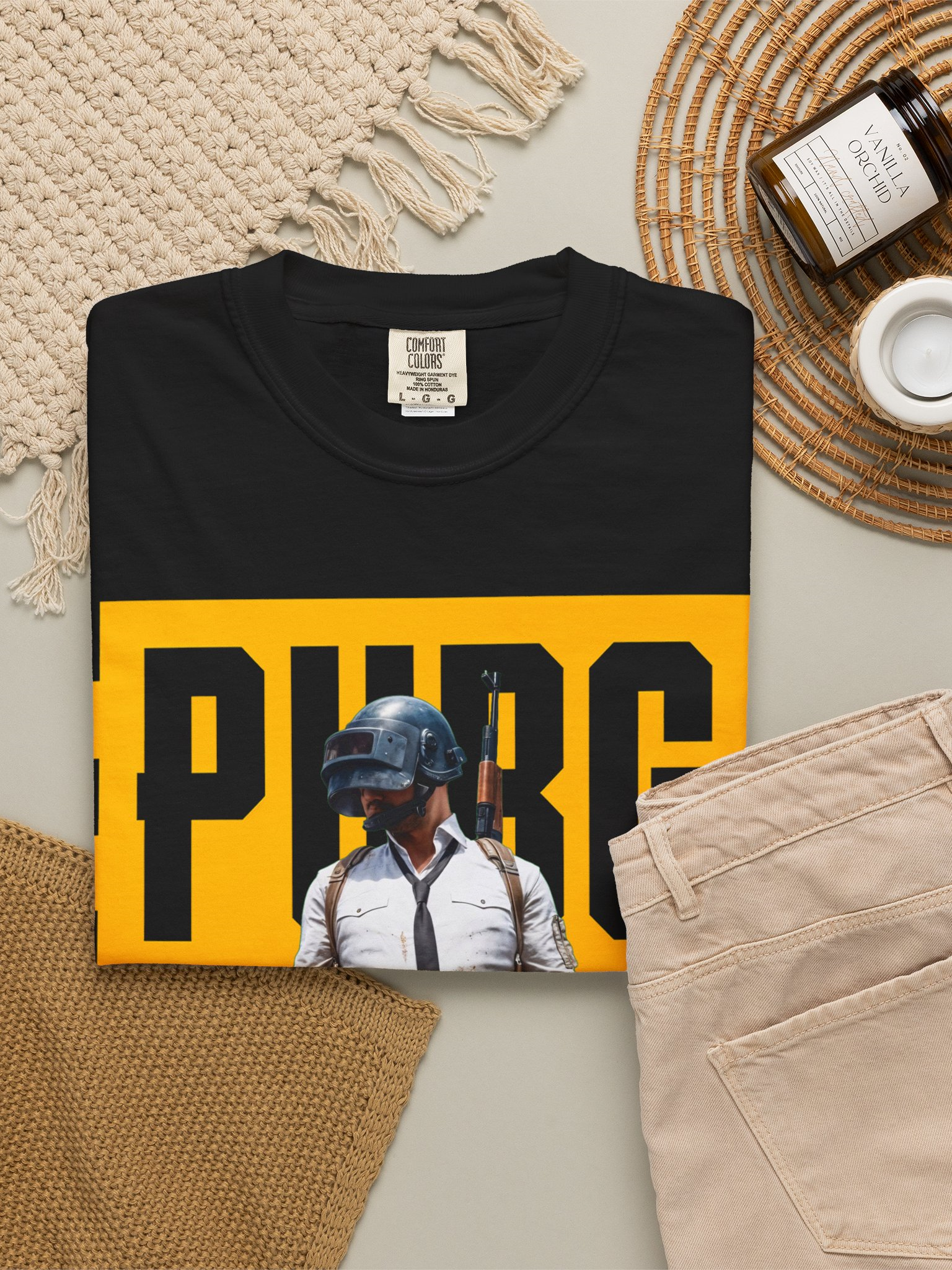 Futbolka PUBG printli UNISEX futbolka rasm 4