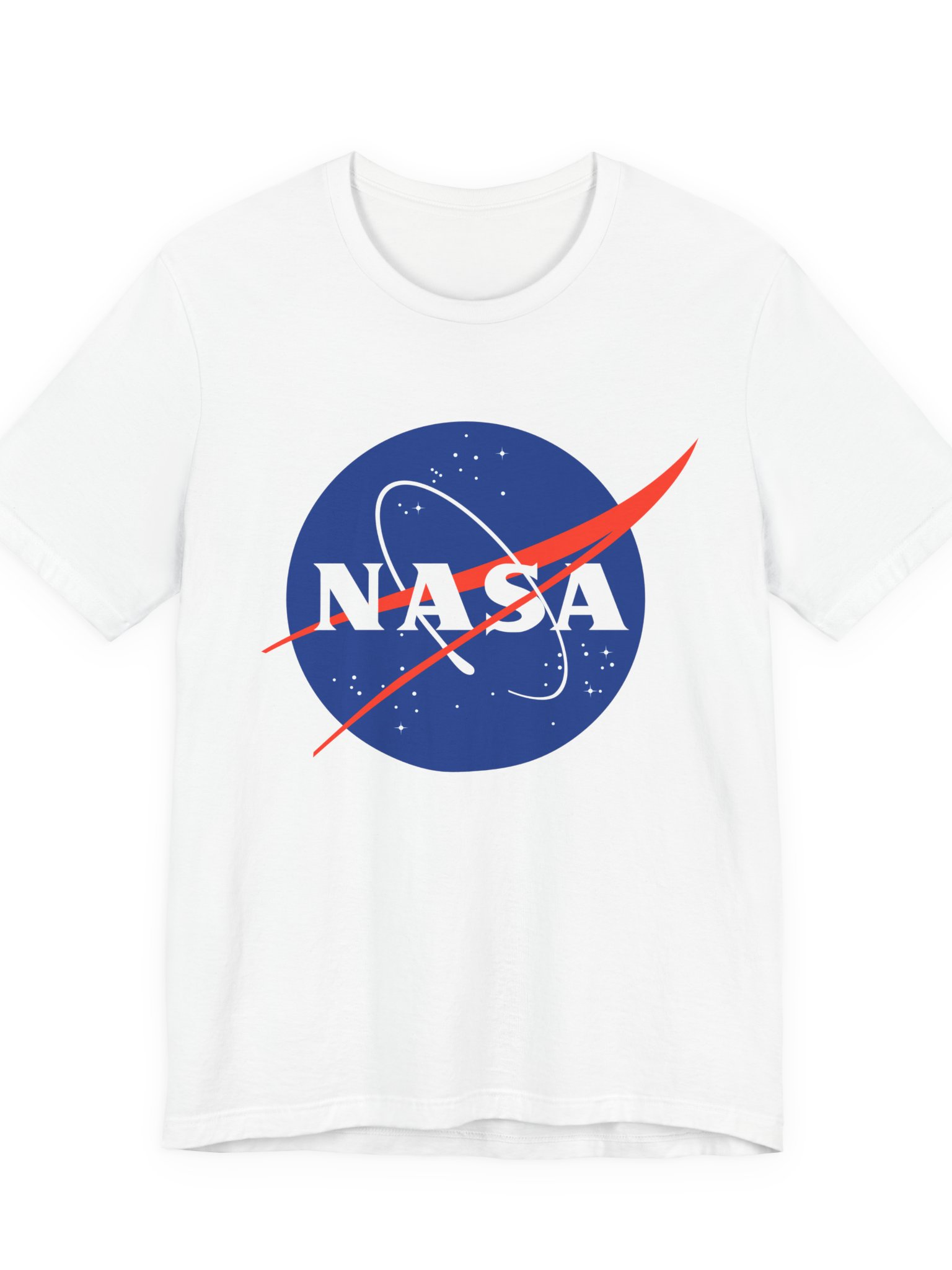 NASA Logo futbolkasi — kosmik stil va maksimal komfort