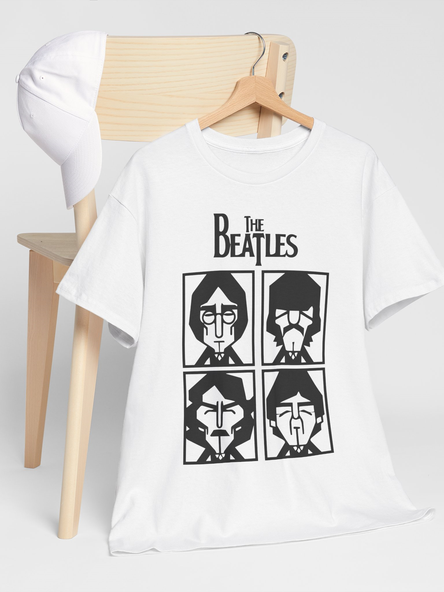 Bitlz The Beatles futbolkasi, vintaj rok uslubidagi futbolka, unisex, Футболка Битлз The Beatles, футболка в винтажном р